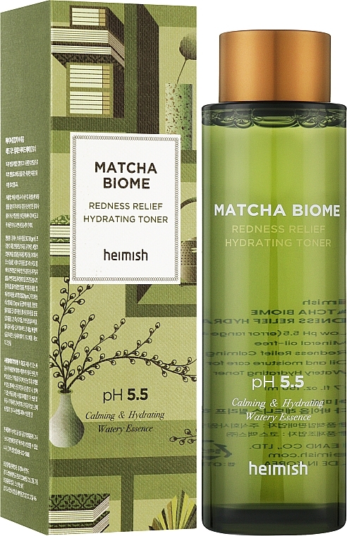 Feuchtigkeitsspendender Gesichtstoner - Heimish Matcha Biome Redness Relief Hydrating Toner — Bild N2