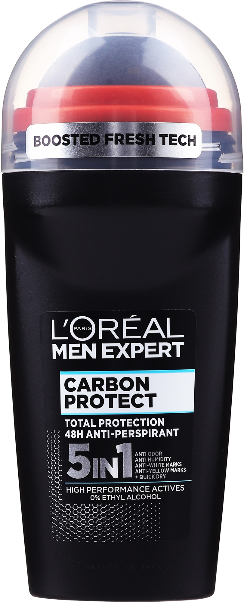 4in1 Deo Roll-on Antitranspirant - L'Oreal Paris Men Expert Carbon Protect AntiPerspirant Intense Ice Deo Roll-On — Foto 50 ml