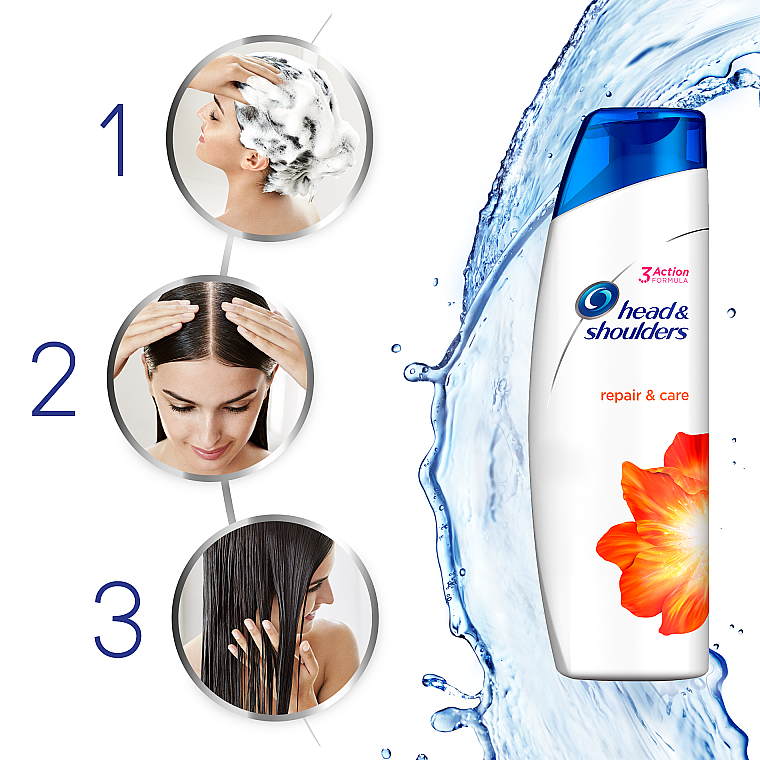Anti-Schuppen Shampoo "Repair & Care" - Head & Shoulders Anti-Hairfall for Her — Bild N9