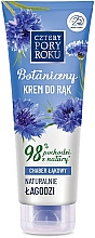 Düfte, Parfümerie und Kosmetik Beruhigende Handcreme mit Kornblume - Cztery Pory Roku Botanical Soothing Hand Cream