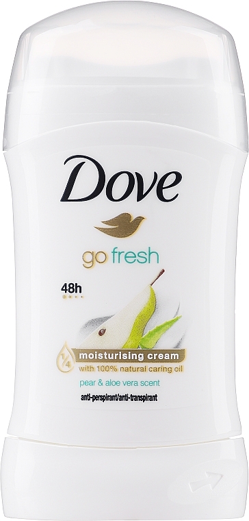 Deostick Antitranspirant - Dove Go Fresh Pear & Aloe Vera Deodorant — Bild N3