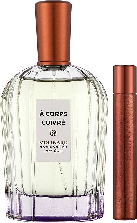 Molinard A Corps Cuivre  - Duftset (Eau de Parfum 90ml + Eau de Parfum 7.5 ml)  — Bild N2