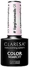 Hybrid-Nagellack - Claresa Color SoakOff UV/LED #Lipglossnails — Bild N1
