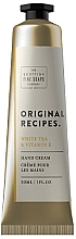 Düfte, Parfümerie und Kosmetik Handcreme Weißer Tee & Vitamin E - Scottish Fine Soaps Original Recipes White Tea & Vitamin E Hand Cream