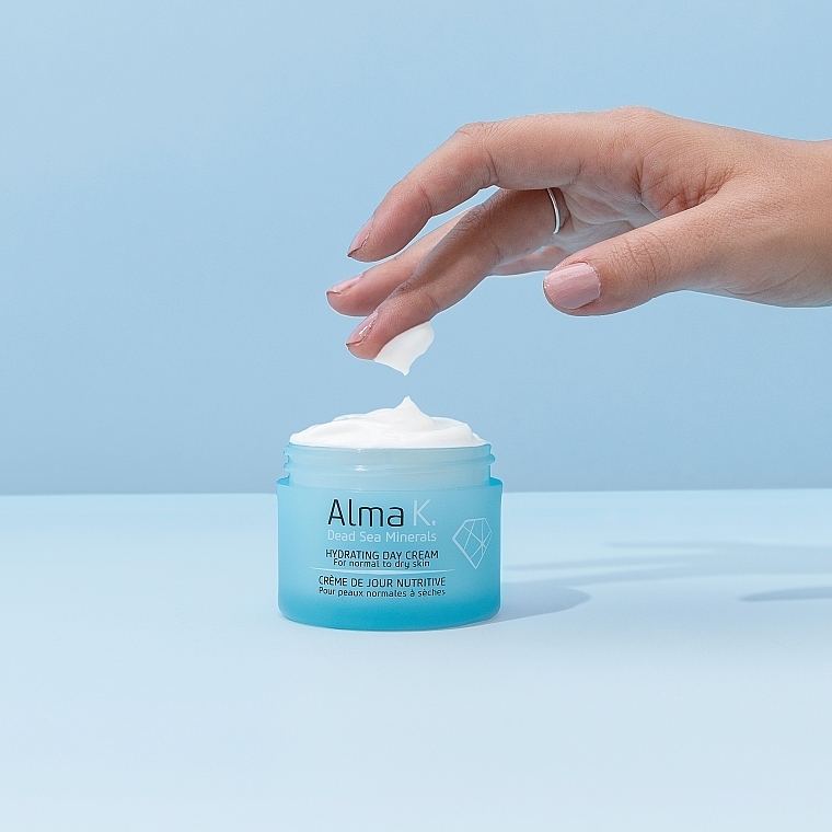 Feuchtigkeitsspendende Gesichtscreme für normale und trockene Haut - Alma K Hydrating Day Cream Normal-Dry Skin — Bild N3