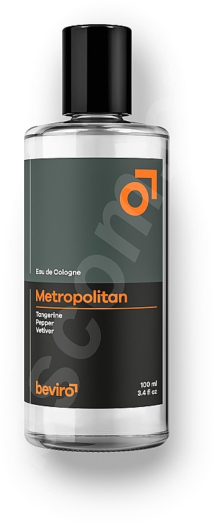 Beviro Metropolitan - Eau de Cologne mit Mandarine, Pfeffer und Vetiver — Bild N1