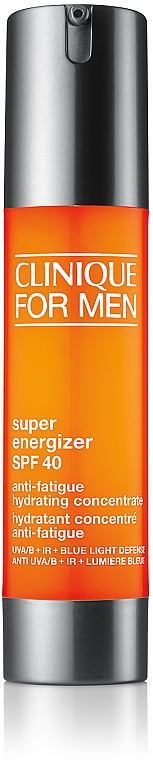 Energiespendendes Gesichtskonzentrat SPF 40 - Clinique For Men Super Energizer Anti-Fatigue Hydrating Concentrate SPF 40 — Bild N1
