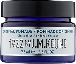 Düfte, Parfümerie und Kosmetik Pomade für das Haarstyling für Männer Original - Keune 1922 Original Pomade Distilled For Men