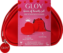 Düfte, Parfümerie und Kosmetik Hygieneset - Glov Queen of Hearts (Pads zum Abschminken 7St. + Tasche + Wäschesack)