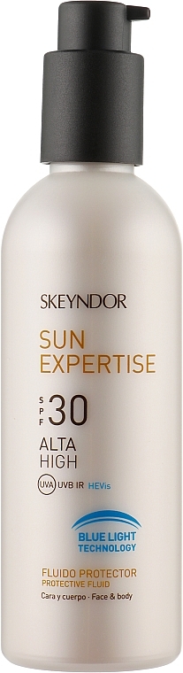 Sonnenschutzfluid für Gesicht und Körper SPF 30 - Skeyndor Sun Expertise Blue Light Fluid SPF30 — Bild N1