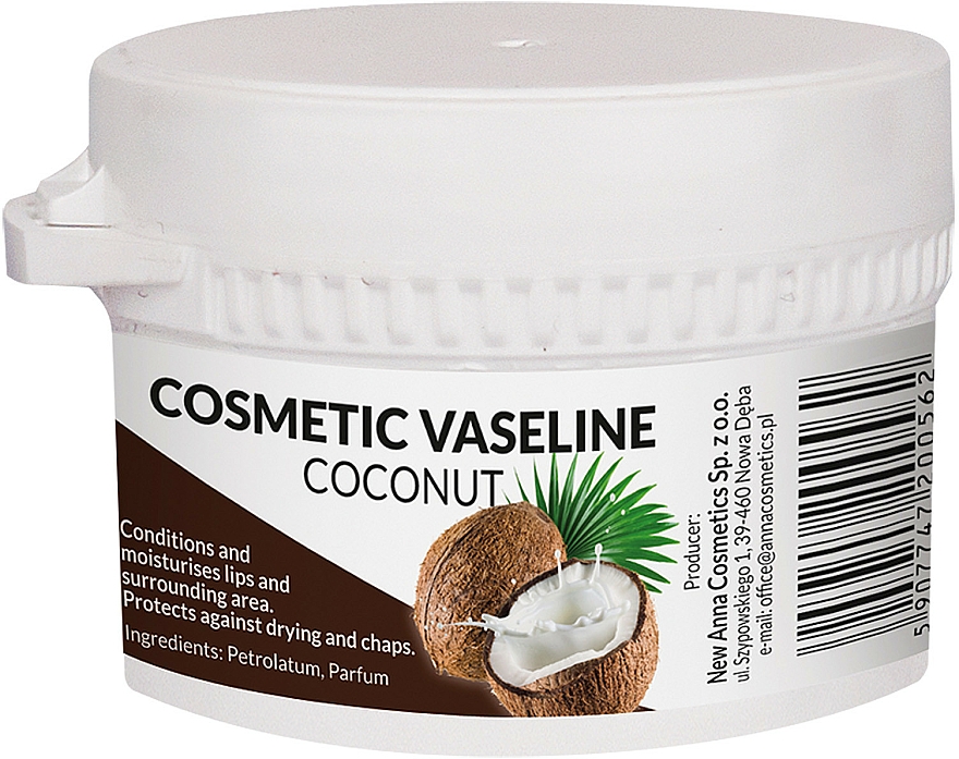 Gesichtscreme mit Kokosnuss - Pasmedic Cosmetic Vaseline Coconut — Bild N1