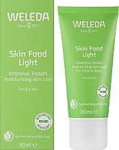Intensive und schnell einziehende Feuchtigkeitspflege für Gesicht und Körper - Weleda Skin Food Light — Bild N2