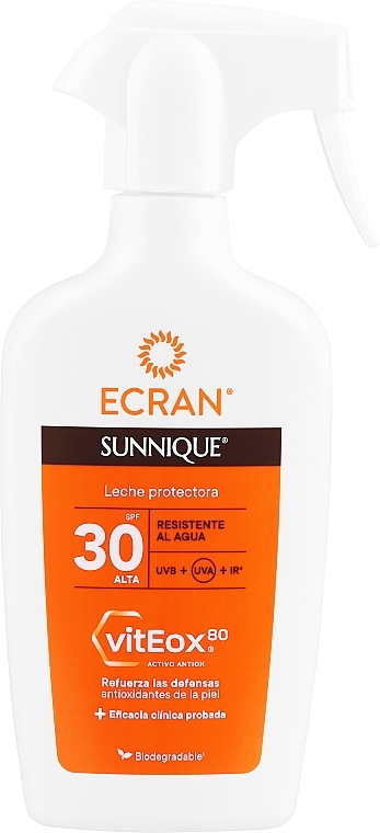 Sonnenschutzmilch-Spray mit Zitronenöl SPF 30 - Ecran Sun Lemonoil Sun Spray Spf30 — Bild N1