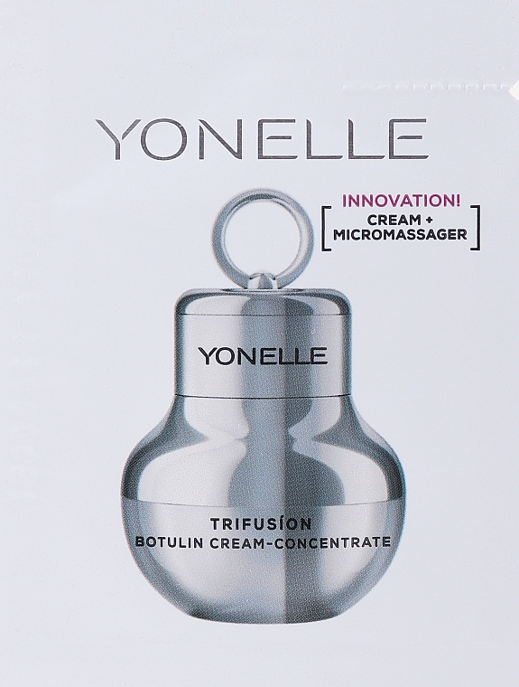 GESCHENK! Botulinum-Creme-Konzentrat für das Gesicht - Yonelle Trifusion Botulin Cream-Concentrate (Probe)  — Bild N1