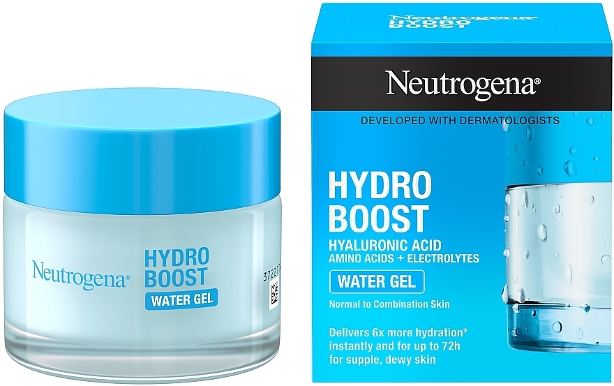 Wassergel mit Hyaluronsäure für normale bis Mischhaut - Neutrogena Hydro Boost Water Gel For Normal & Combination Skin — Bild N5