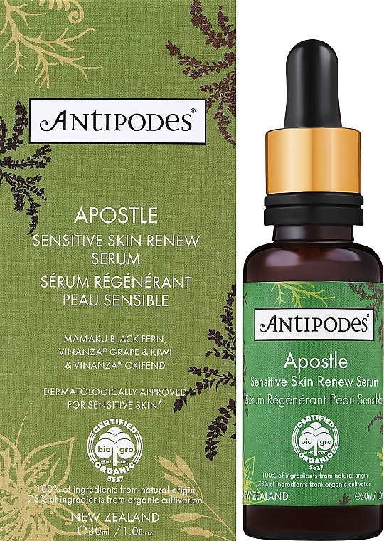 Erneuerndes Serum für empfindliche Haut - Antipodes Apostle Sensitive Skin Renew Serum — Bild N1