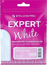 Ersatzfeilen für Pediküre-Reibe 180 Körnung - Staleks Pro Expert White — Bild N1