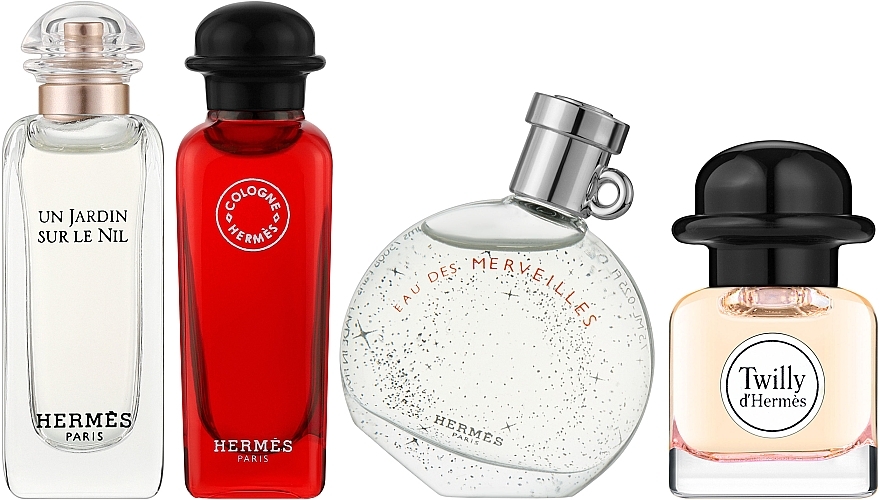 Hermes Miniature Fragrance Set - Duftset (Eau de Parfum Mini 2x7,5ml + Eau de Toilette Mini 7,5ml + Eau de Cologne Mini 7,5ml) — Bild N1
