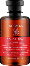 Haarshampoo mit Quinoa-Proteinen und Honig - Apivita Color Seal Shampoo — Bild N1