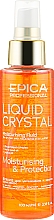 Düfte, Parfümerie und Kosmetik Fluid zur Feuchtigkeitsversorgung und zum Schutz von trockenem Haar mit Macadamiaöl und Lecithin - Epica Professional Liquid Crystal Moisturising Fluid