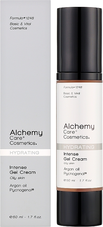 Feuchtigkeitsspendende Gel-Creme für das Gesicht - Alchemy Care Cosmetics Hydrating Intense Gel Cream — Bild N2