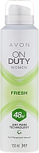Deospray Antitranspirant - Avon On Duty Deodorant Spray — Bild N1