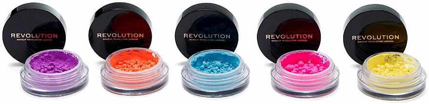 Set - Makeup Revolution Creator Revolution Artist Pigment Pot Set (pigment/5x0.8g) — Bild N1