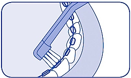 Einbüschelbürste CS 708 violett - Curaprox CS 708 Implant — Bild N3