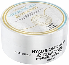 Hydrogel-Augenpatches mit Hyaluronsäure und Diamantpulver - Juno Medibeau Hyaluronic Acid&Diamonds Hydrogel Eye Patch  — Bild N1