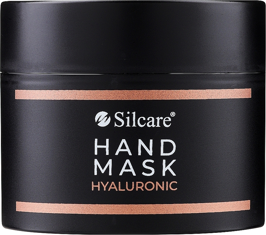 Handmaske mit Hyaluronsäure - Silcare So Rose! So Gold! Hyaluronic Hand Mask — Bild N1