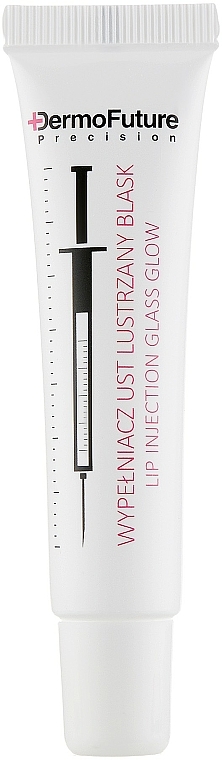 Lippenserum mit Glanzeffekt und Hyaluronsäure - DermoFuture Lip Injection Glass Glow — Foto N2
