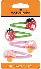Klick-Klack Haarspange Erdbeere und Pilz 23910 - Top Choice — Bild N1