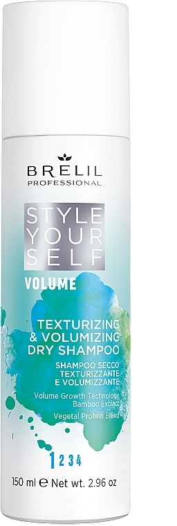 Trockenshampoo - Brelil Style Yourself Volume Texturizng & Volumizing Dry Shampoo — Bild N1