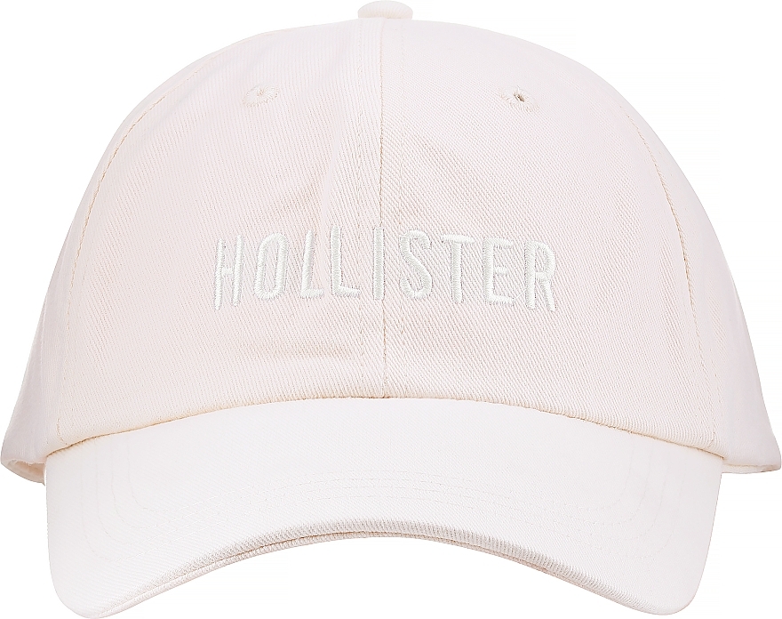 GESCHENK! Kappe weiß  - Hollister  Smiley Baseball  — Bild N1