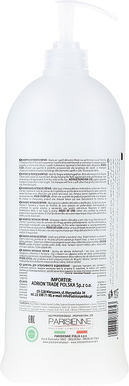 Shampoo mit Leinöl, Keratin und Vitamin F - Black Professional Line Revitalising Shampoo — Bild N2