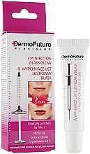 Düfte, Parfümerie und Kosmetik Lippenserum mit Glanzeffekt und Hyaluronsäure - DermoFuture Lip Injection Glass Glow