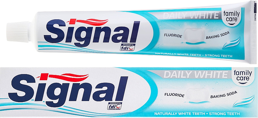 Aufhellende Zahnpasta Family Daily White - Signal Family Daily White Toothpaste — Bild N2