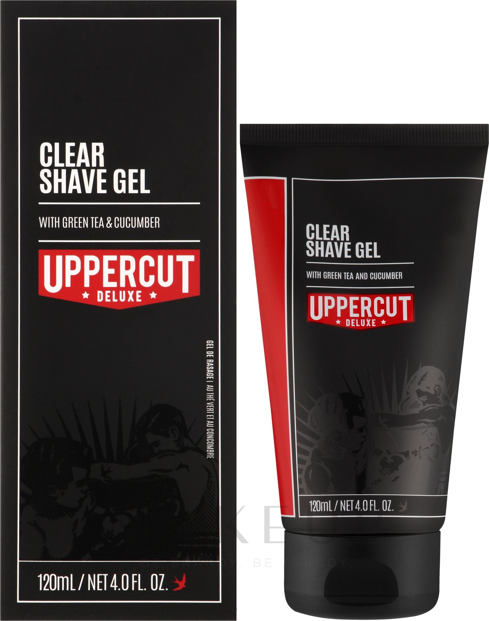 Rasiergel - Uppercut Deluxe Clear Shave Gel — Bild 120 ml