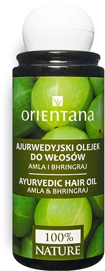 Ayurvedisches Haaröl mit Amla und Bhringraj - Orientana Amla & Bhringraj Ayurvedic Hair Oil — Foto 105 ml