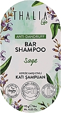 Festes Anti-Schuppen-Shampoo mit Salbei - Thalia Life Bar Shampoo — Bild N1