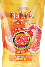 Flüssige Handseife mit Grapefruit - Joanna Naturia Body Grapefruit Liquid Soap (Nachfüller) — Foto N2