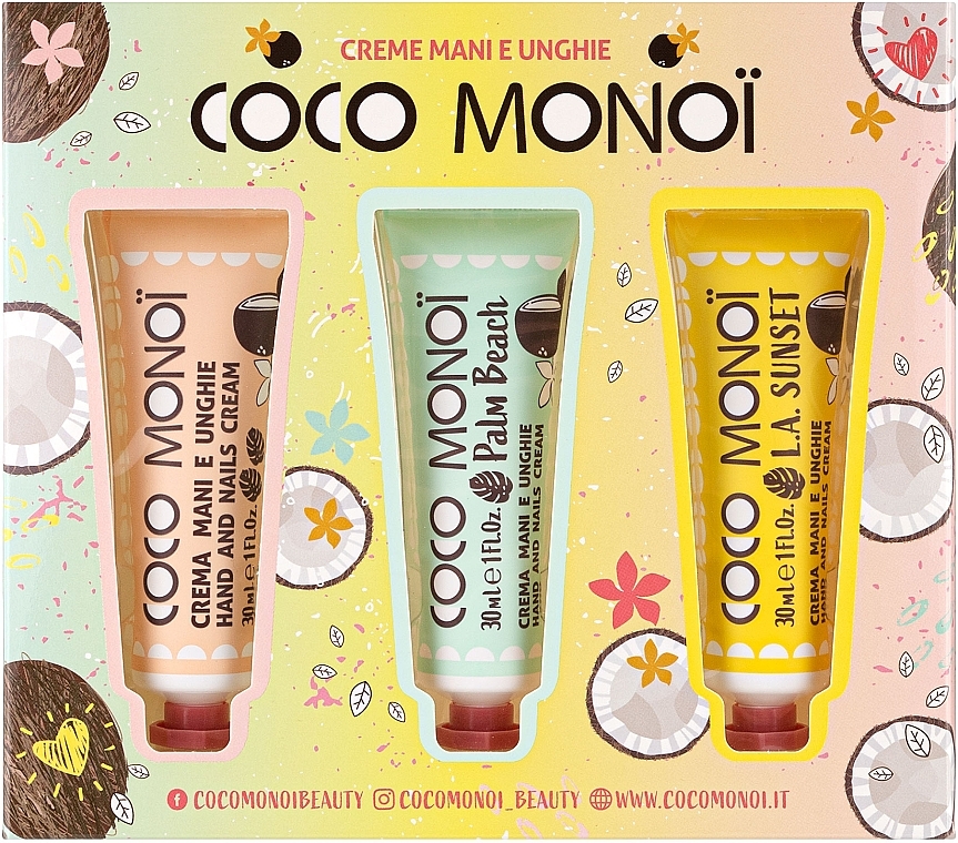 Coco Monoi - Handpflegeset (Handcreme 3x30 ml)  — Bild N1