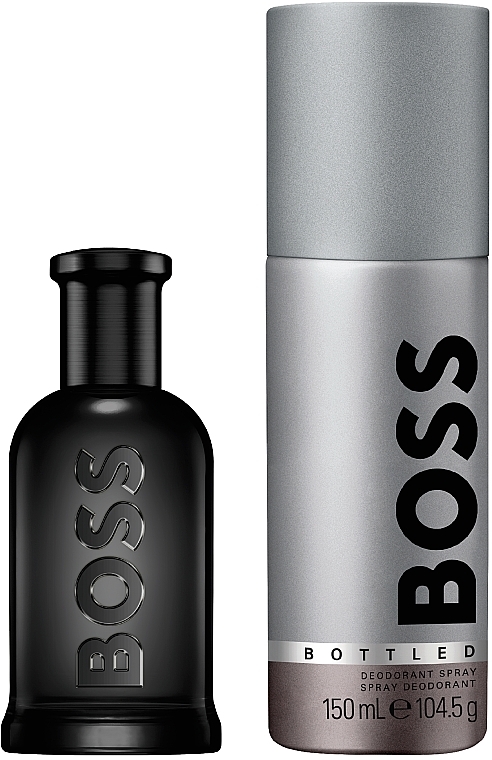 BOSS Bottled Parfum  - Duftset (Parfum 50ml + Deospray 150ml)  — Bild N1