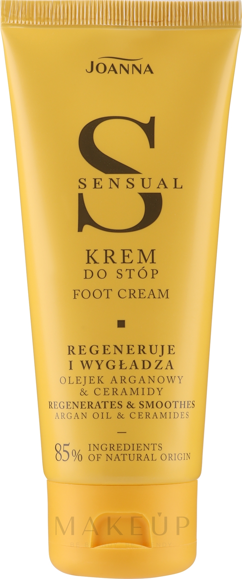 Fußcreme mit Arganöl - Joanna Sensual Cream — Foto 100 g