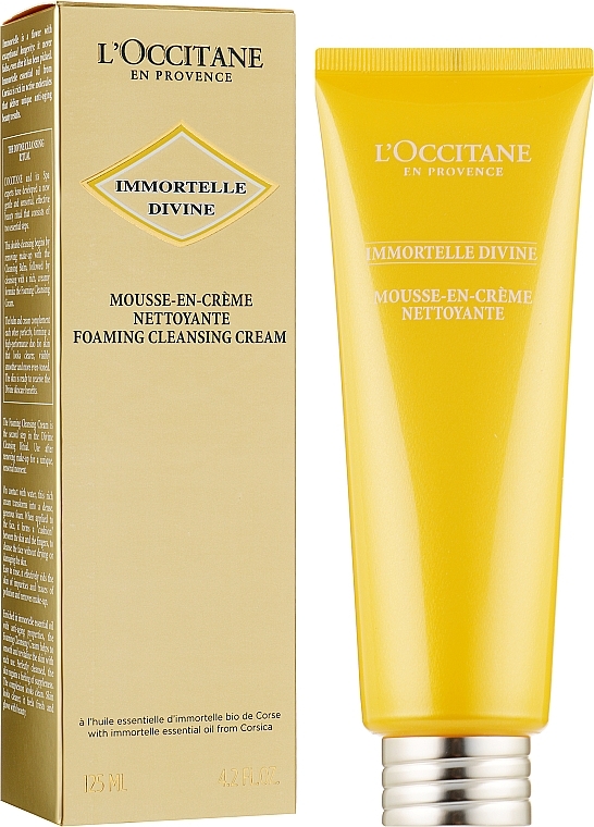 Reinigende Creme-Mousse für das Gesicht - L'occitane Immortelle Precious Face Cream — Bild N3