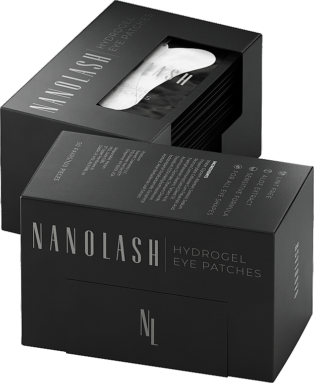 Hydrogel-Augenpatches - Nanolash Hydrogel Eye Patches — Bild N2