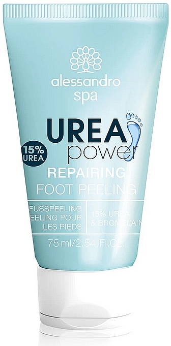 Fußpeeling mit Urea 15% - Alessandro International Spa Repearing Foot Peeling 15 % Urea  — Bild N1