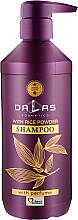 Düfte, Parfümerie und Kosmetik Shampoo für fettiges und zu Haarausfall neigendes Haar mit Reispuder - Dalas Cosmetics Wiht Rice Powder Shampoo
