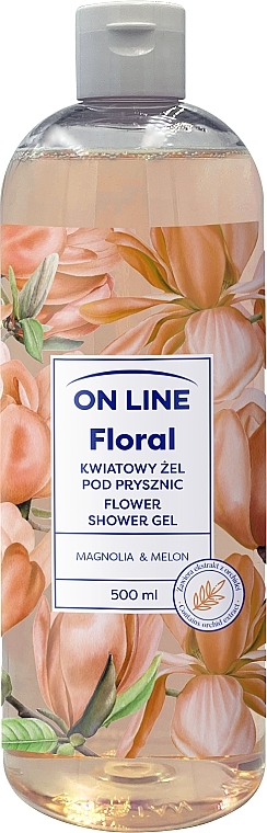 Duschgel Magnolie und Melone - On Line Floral Flower Shower Gel Magnolia & Melon — Bild N2