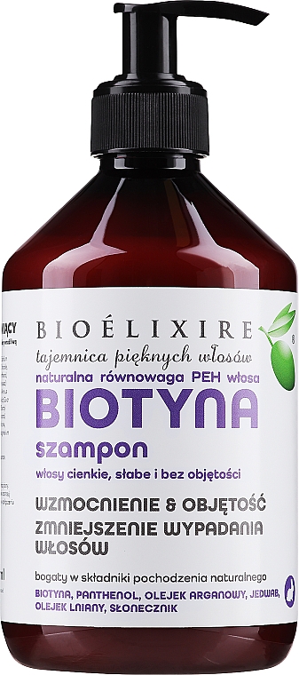 Haarshampoo mit Biotin - Bioelixire Biotyna Shampoo — Bild N1